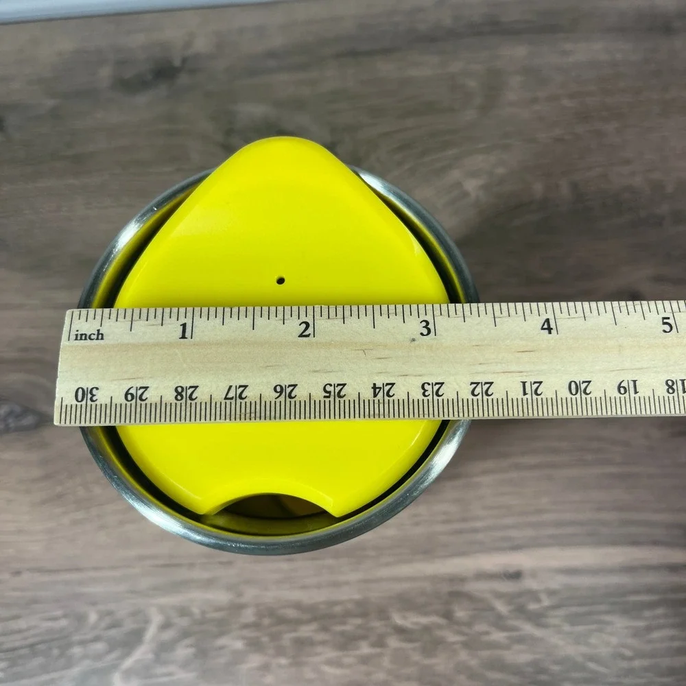 Starbucks Tumbler Thailand Cassia Fistula 16oz White Yellow Floral Stainless Mug - Picture 10 of 11